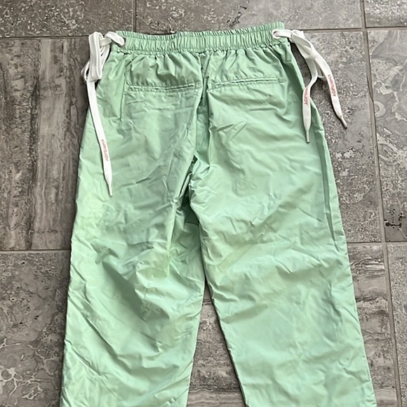 KHRISJOY Casual Pants in Mint Green, Size S - Made in Italy NEW w/o Tag $537 - Picture 9 of 14